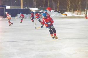 Roger Häggstad spelade bandy under flera år.