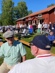 Mingelbild från föreställningen vid Arnäsgården. Foto: GUNILLA PERSSON