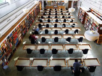 Göteborgs universitet läsesal. Foto: Newsworthy